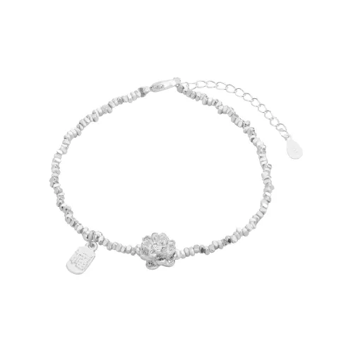 Anxious Медные Браслеты Женские Серебряные