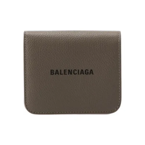 Balenciaga Телячья кожа Кошелек Мини Женский Средний серый