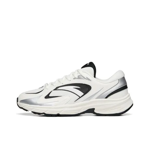 ANTA AT952 Амортизаторы Slip-on Устойчивый к истиранию Низкий Топ Беговые кроссовки Мужской Цвет слоновой кости