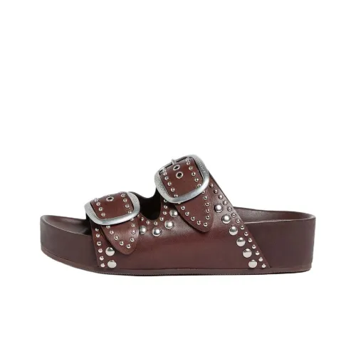 Loeffler Randall Слипоны Женские Темная Умбра