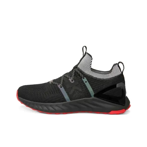 PEAK Taichi 1,0 Plus Амортизаторы Slip-resistant MID Топ Спортивная повседневная обувь Мужская Черный Красный