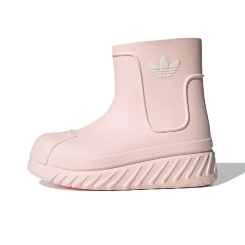 Adidas Originals ADIFOM SUPERSTAR BOOT Водонепроницаемый и Износостойкий Резиновые сапоги Женские Розовые