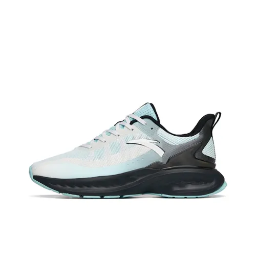 ANTA Tron 1,5 Амортизаторы Slip-on Устойчивый к истиранию Дышащий Низкий Топ Беговые кроссовки Мужские Белый Синий Черный