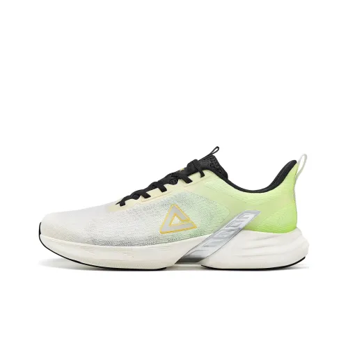 PEAK Hyperfuse Амортизаторы Slip-resistant Abrasion-resistant Низкий топ Беговые кроссовки Мужские Неоновый зеленый