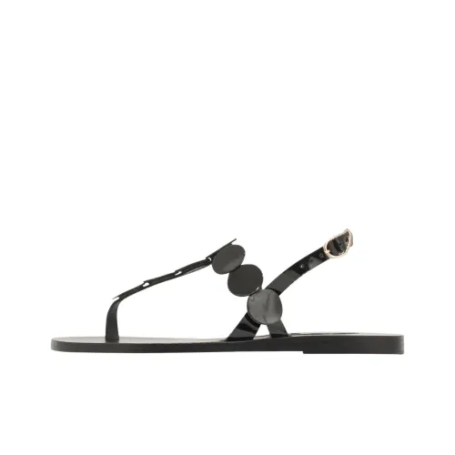 ANCIENT GREEK SANDALS один Ремень Сандалии Черные Женские