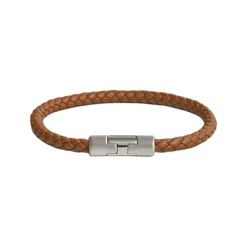 HERMES Кожа Браслеты Унисекс Коричневый