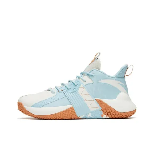 ANTA Speedy Slip-resistant Abrasion-resistant Low-top Баскетбольные кроссовки Мужские Blue