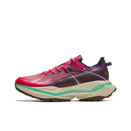 ANTA Falcon Hunting Амортизаторы Устойчивые к износу Низ Резистентный Низкий Топ Уличная Обувь Мужская Красно-фиолетовый