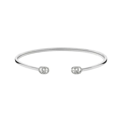 GUCCI Латунные Браслеты Белые Женские