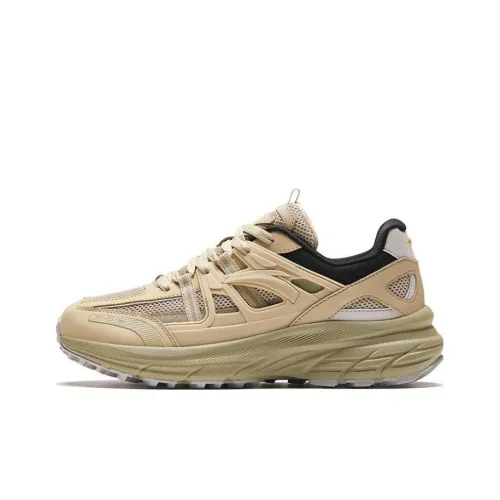 ANTA AT955 Износостойкие Низкие Беговые кроссовки Мужские Желтые