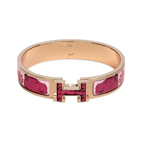 Hermes Clic H Браслеты Розовый Женские