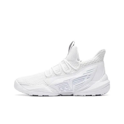 ANTA Bastard Shock Absorbers Противоскользящий Устойчивый к истиранию Дышащий Низкий Топ Винтажный Повседневный Обувь Мужская Белый Серый