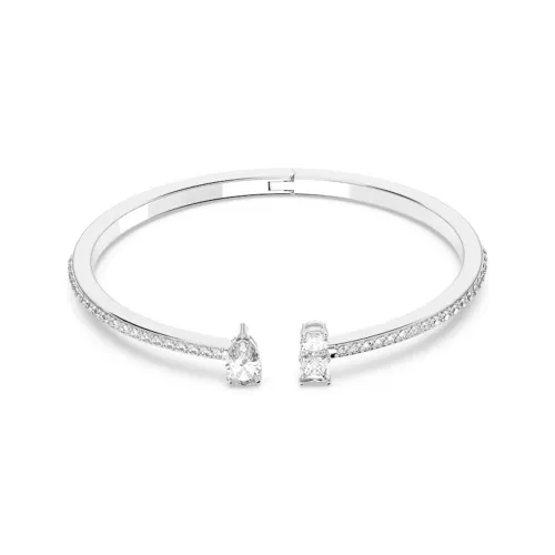 Swarovski Attract CUBIC Циркон Браслеты Женские Серебристые