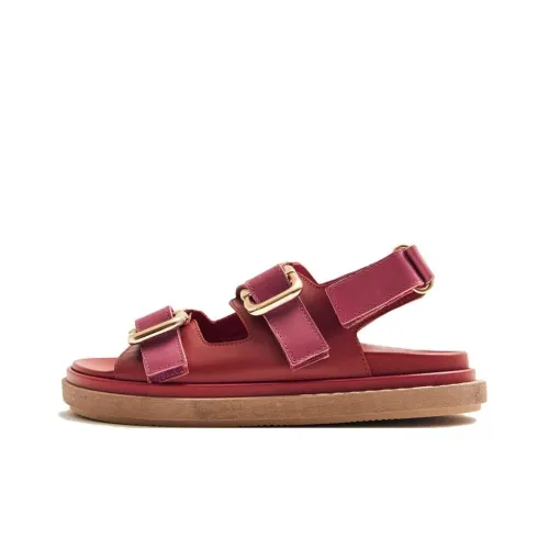 ALOHAS HARPER One Ремешок Сандалии 3,5 см Женские Красные