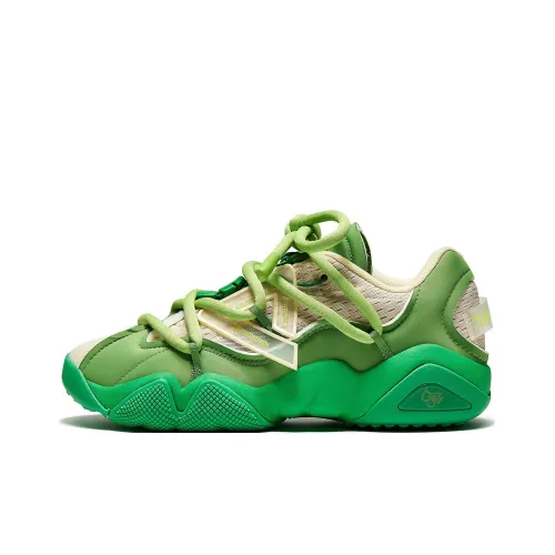 PEAK State Pole 6371 Низкий Топ Спортивная Повседневная Обувь Мужская Водорослевый Зеленый