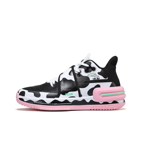 PEAK Flash 2 Generation Противоскользящий Устойчивый к истиранию MID Баскетбольные кроссовки Женские Белый Черный