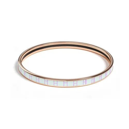 HERMES Браслеты с розовым золотом женские синий