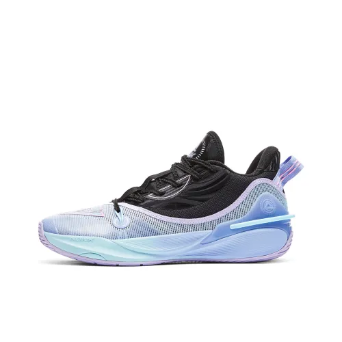 PEAK State Polar Dipper Баскетбольные кроссовки Низкий топ Черный Лаванда Мужской