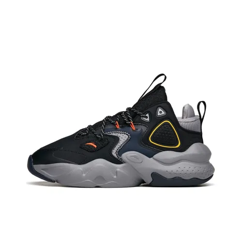 ANTA Bastard MIGHTY Противоскользящий Износостойкий Термический Низкий Топ Спортивная Повседневная Обувь Мужская Черный Серый