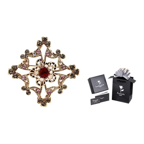 Eternelle Синтетический Кубический Цирконий/Стразы Броши Женские