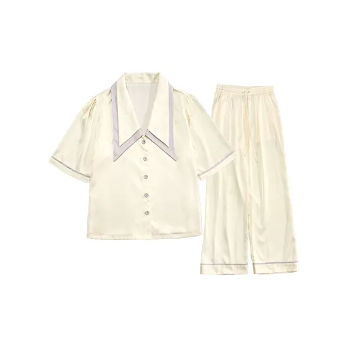 Vine Color Пижамный комплект женский цвет слоновая кость