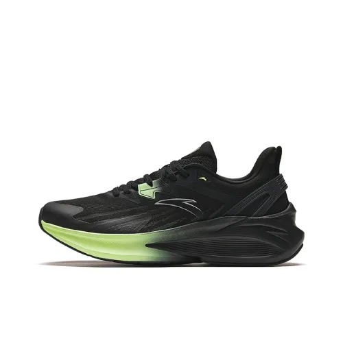 ANTA Stinger 5 Амортизирующие подошва Противоскользящие и устойчивые к истиранию Низкий топ Беговые кроссовки Sprint Мужские Черные