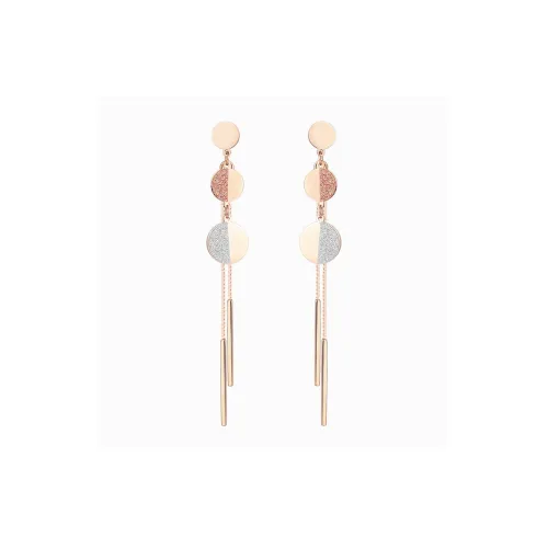 Серьги NATURALLYJOJO из титанового стального сплава женские