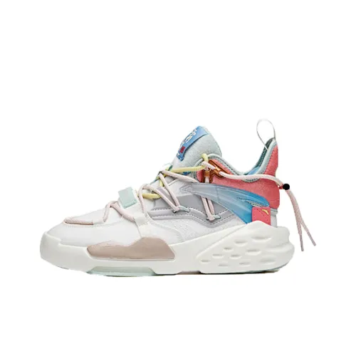 ANTA Bastard THE PALACE MUSEUM Коллекция MID Топ Casual Женский Синий Розовый