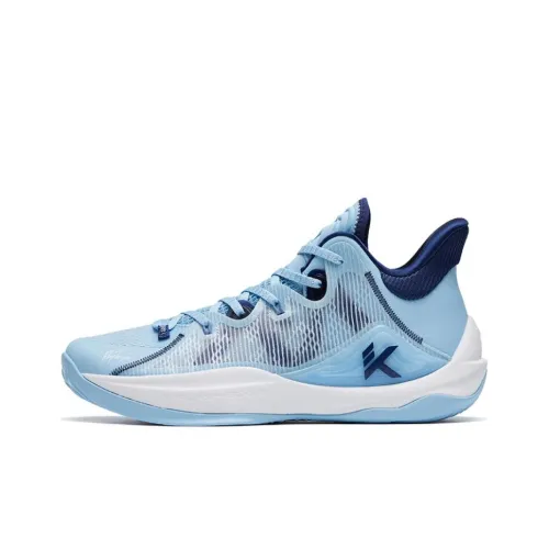 ANTA See Mountain 2,5 Амортизаторы Устойчивые к истиранию Низкий Топ Баскетбольные кроссовки Мужские Синие