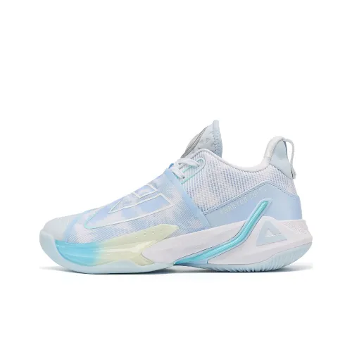 PEAK Magic Horse 1,0 MID Топ Баскетбольные кроссовки для игры Мужской Синий Белый