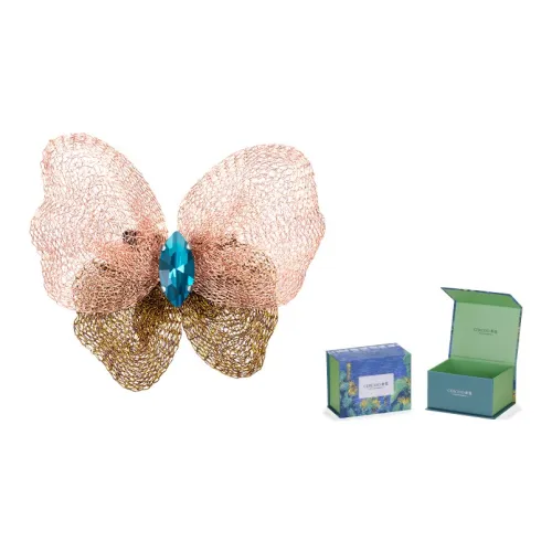 Cercoo Кристальный/Полудрагоценный Каменный Броши Женские