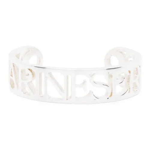 Marine Serre Экологичный Переработанный Латунный Браслеты Женские Серебряные