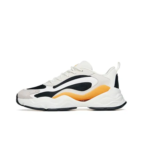 ANTA Millennium 4,0 Амортизаторы Устойчивый к истиранию Низкий Топ Повседневный Мужской Черный Белый Серый