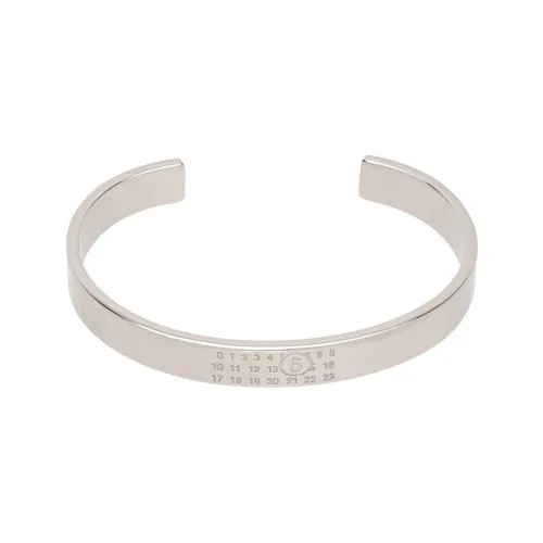 MM6 MAISON MARGIELA Brass Браслеты Мужской Серебряный