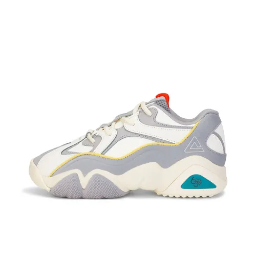 PEAK State Pole 6371 Slip Устойчивый к истиранию Низкий Топ Casual Женский Светло-Серый Экрю