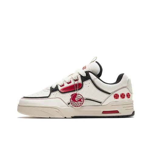 ANTA Скейтборд Кроссовки Низкие Белые Красные Женские