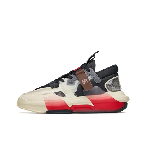 ANTA Bastard 3,0 Устойчивые к истиранию Дышащие Низкие Кроссовки для скейтбординга Желто-серые