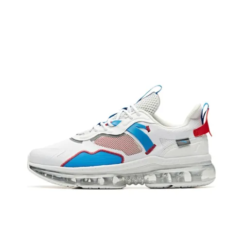 NASA collaboration x ANTA Поддержка Нижние Штаны Устойчивые Амортизация Низкий Топ Беговые Кроссовки Мужские Синий Белый