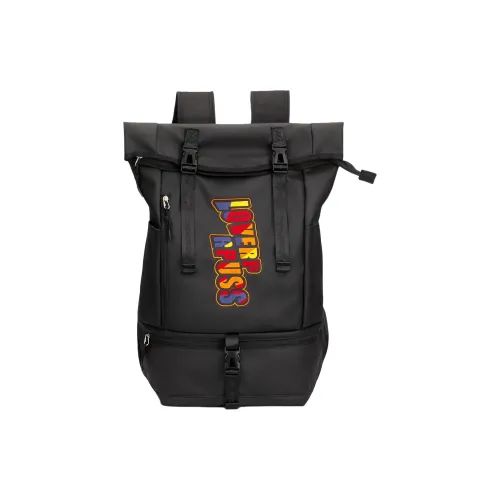 LOVERPUSS Ткань Рюкзак Стандартный Унисекс Черный Белый Многоцветный