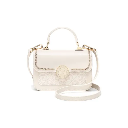 SNOOPY PU (полиуретан) Сумка через плечо Сумка Маленькая Женская Экрю