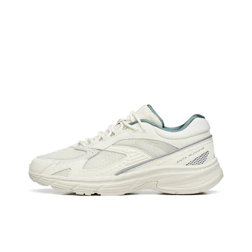 ANTA AT951 Низкий Топ Спортивная Повседневная Обувь Мужская Бежевый Белый Зеленый