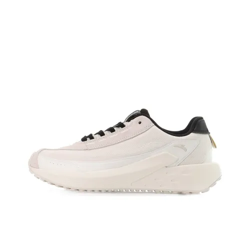 ANTA Каменный сахар 2 Амортизация Устойчивый к истиранию Дышащий Низкий Топ Беговые кроссовки Серый Черный