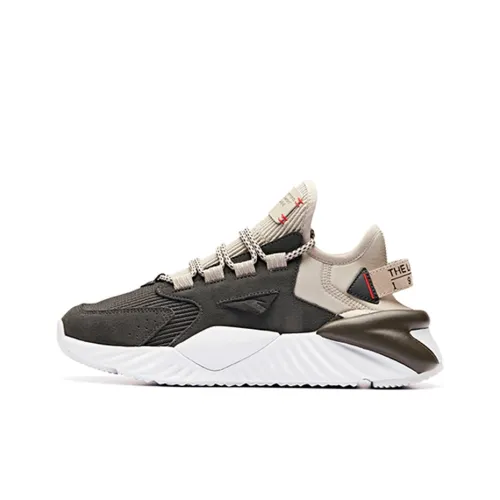 ANTA Unruly Series Амортизация Низкий Топ Толстая Подошва Кроссовки Мужские