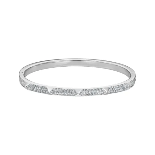 Кристалл Swarovski Браслеты Женские Серебряные