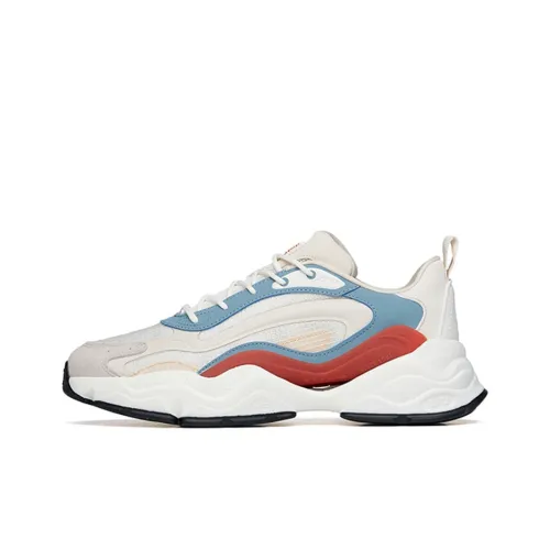 ANTA Millennium 4,0 Амортизирующие подошва Противоскользящий Низкий Топ Спортивная Повседневная Обувь Мужская Белый Серый