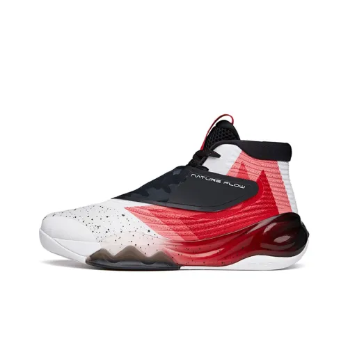 ANTA KT6 Slip Устойчивый к истиранию MID Баскетбольные кроссовки для игры Мужской Красный