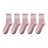 5 пар (розовый)