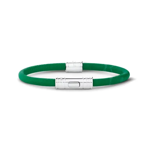 LOUIS VUITTON Холст Телячья кожа Браслеты Мужской Зеленый