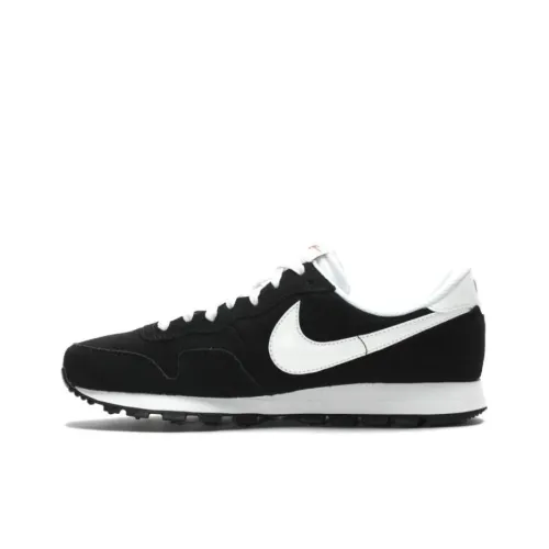 Nike Air Pegasus 83 Амортизация и Дышащий Низкий Топ Беговые кроссовки Унисекс Черный