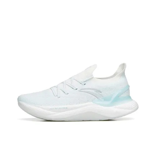 ANTA Chuang 2,0 Pro Амортизация Износостойкие Низкие Кроссовки для Бега Женские Белые Синие